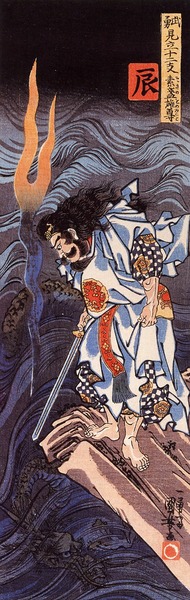 Dans la mythologie japonaise, Susanoo est le dieu :