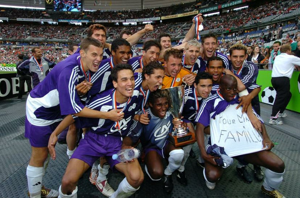 En quelle année les jeunes toulousains ont-ils remporté la Coupe Gambardella ?