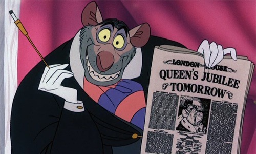 Dans quel film Disney peut-on voir l'infâme Ratigan ?