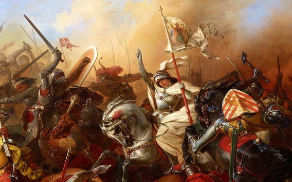 Quel personnage historique renverse le cours de l’histoire au cours de la guerre de Cent Ans en faisant preuve d’une extrême bravoure ?