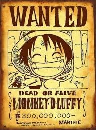 Quelle était la première estimation concernant Luffy ?