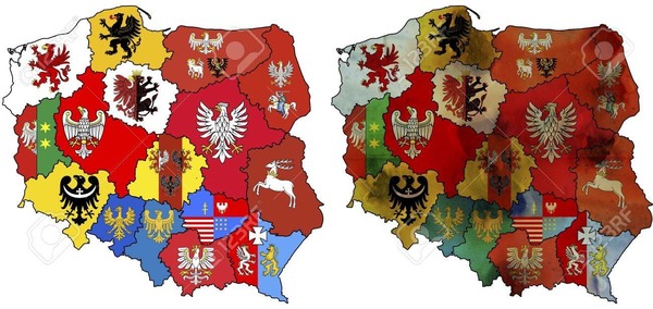 En combien de voïvodies (district administratif) la Pologne est-elle divisée ?