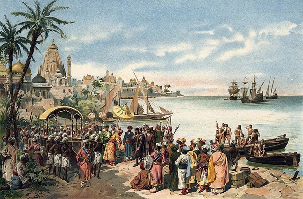 L’explorateur Vasco de Gama est le premier Européen à avoir :