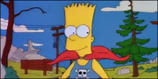 Dans l'épisode "Le Saut de la Mort", Bart envisage de sauter par dessus :