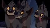 Comment s'appellent ces trois hyènes ?