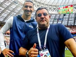 Célèbre agent de joueur italien (ici avec Zlatan) il est mort le 30/04 ?