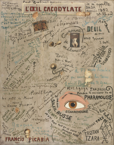 Pourquoi le tableau "L'œil cacodylate" de Picabia est refusé par le salon ?