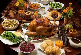 What's on the menu for Thanksgiving dinner?