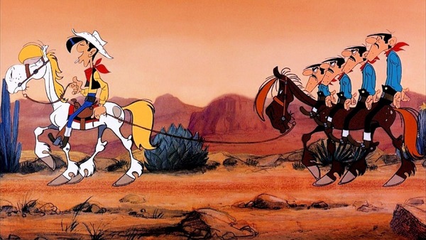 A quel auteur/dessinateur belge, doit-on les aventures de Lucky Luke ?