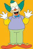 Comment s'appelle Le clown dont Bart est fan ?