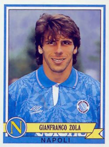 Gianfranco Zola n'a jamais joué avec Diego Maradona au SSC Naples.