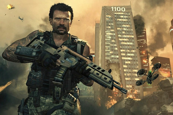 Quel est le nom complet du jeu vidéo Call of Duty, qui connait un gros succès cette année-là ?