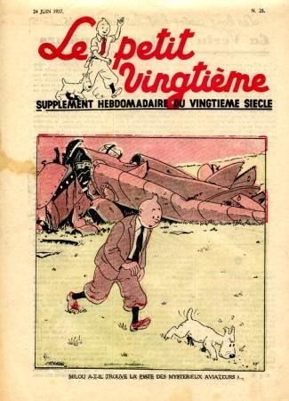 En partant pour la Russie soviétique, quel est le but du jeune Tintin ?