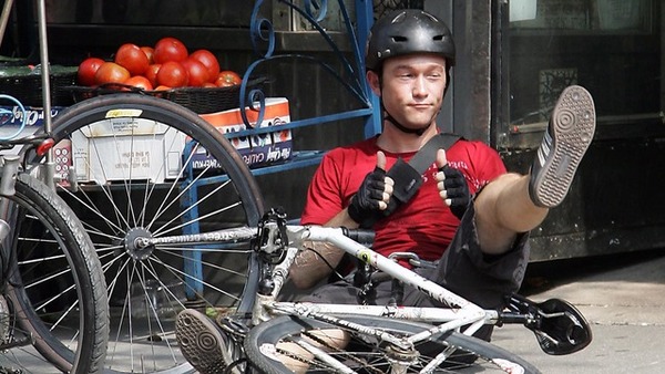 Quel est ce film de 2012 où Joseph Gordon-Levitt est un coursier à vélo sans frein ?