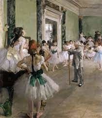 Qui a réalisé "La Classe de danse" en 1874 ?