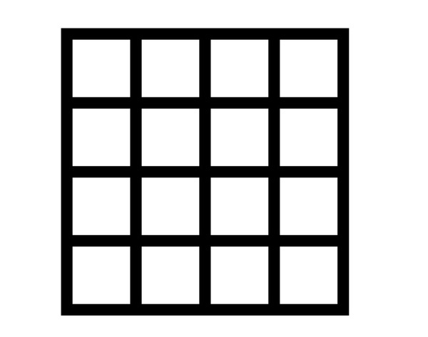 How many squares are there in this How many squares are on that picture?