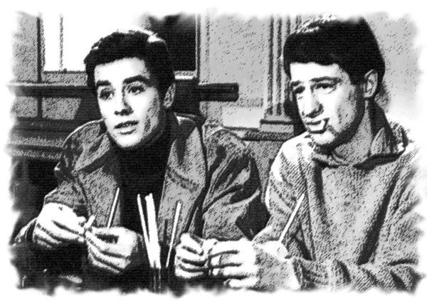 Quel film de 1958 a réuni les tous jeunes Alain Delon et Jean-Paul Belmondo ?