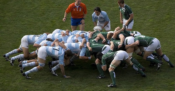 Comment s'appelle cette action au Rugby ?