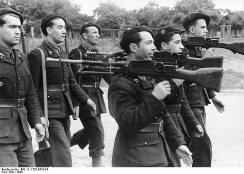 La milice de Vichy...