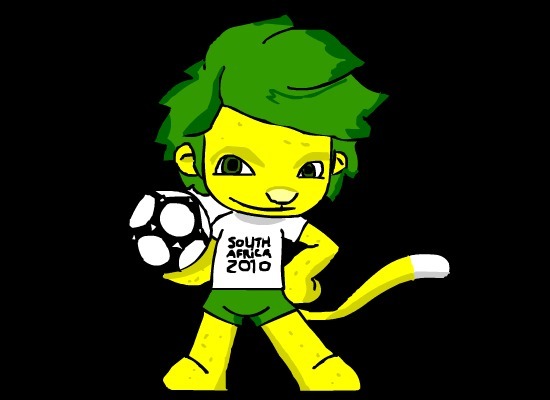 Quel était le prénom de la mascotte d' Afrique du Sud 2010 ?
