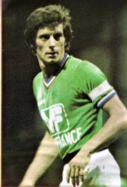 L' AS Saint-Etienne est le seul club pro de la carrière de Jean-Michel Larqué.