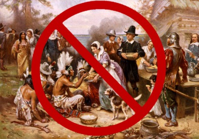 What the Pilgrims did to Indians ? (in the different version)