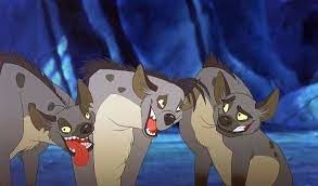 Scar et ses associées, les hyènes... Laquelle de ces propositions n'est pas une des hyènes dans le film ?