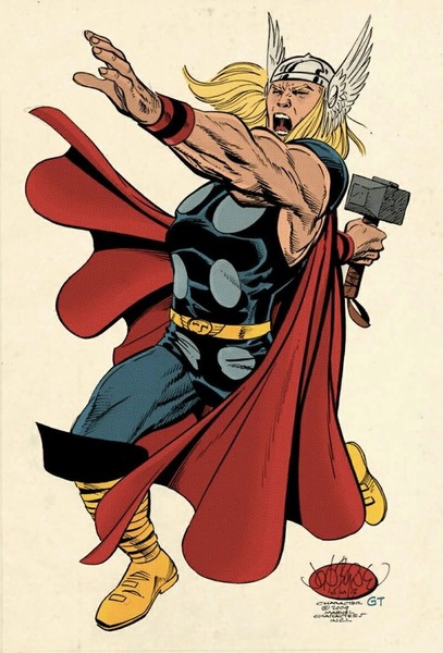 Thor est souvent surnommé le Dieu...