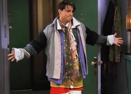 Dans quelle saison Joey s’habille avec tous les vêtements de Chandler ?