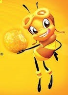 Pour quelle sorte de céréales cette petite abeille fait-elle la promotion ?