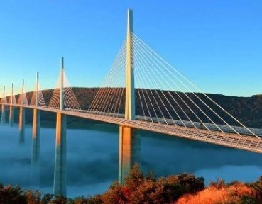 Pont à haubans aux multiples records, le viaduc de Millau se trouve en _____ :