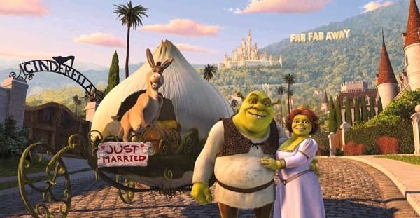 Comment s'appelle le royaume que l'on découvre dans "Shrek 2" ?