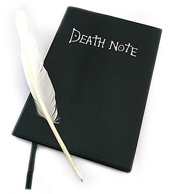 Où est-ce que Light trouve le cahier de la mort ?
