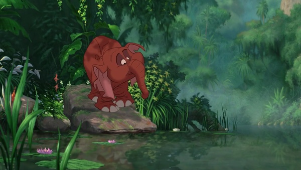 Comment s’appelle cet éléphant dans Tarzan ?
