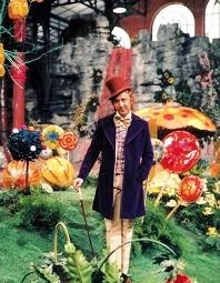 De quelle couleur sont les lunettes de Willy Wonka (Johnny Depp) dans le film Charlie et la chocolaterie ?