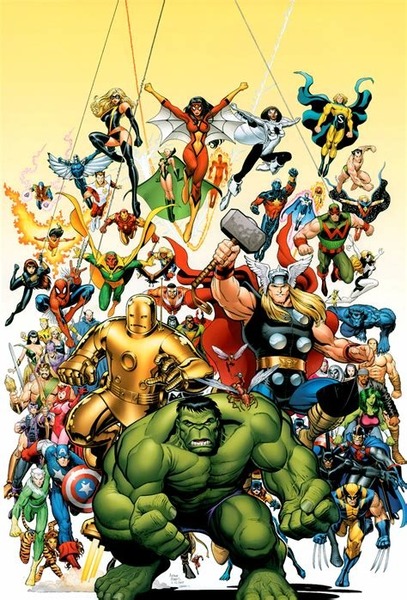 Combien y a t-il de super-héros Marvel ?
