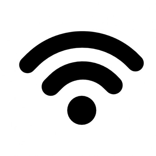 Le réseau Wifi est un logo avec un point et des arcs dits ?