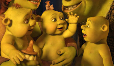 Comment s'appelle la fille de Shrek & Fiona ?