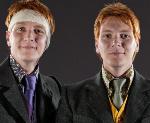Qui jouent Fred et George Weasley ?