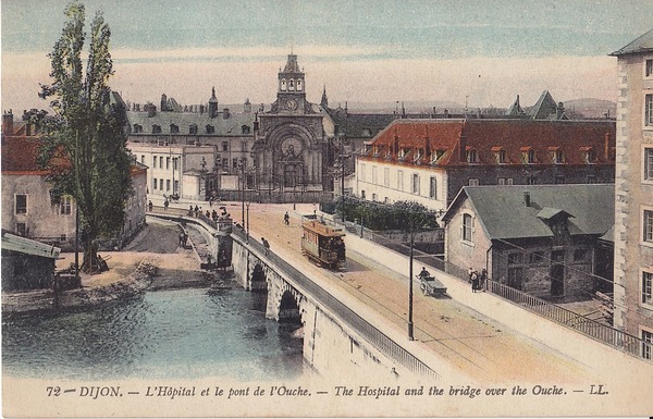 Quelle rivière française traverse de manière très discrète la ville de Dijon ?