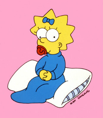 Qui est la plus jeune de la famille Simpsons ?