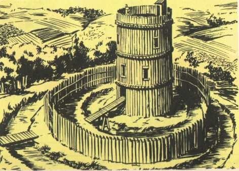 De quand datent les premiers châteaux-forts ?