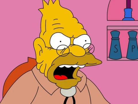 Quel est le prénom du grand-père Simpson ?