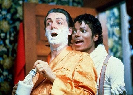 De quel clip de Paul McCartney et Michael Jackson cette image est-elle tirée ?