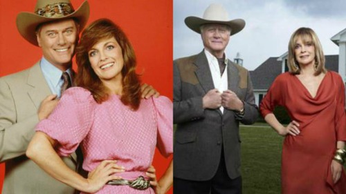 Il y a 21 ans d’écart entre la fin de la première série « Dallas » et le début de la nouvelle série « Dallas ».