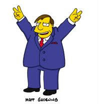 Comment s'appelle le maire de Springfield ?
