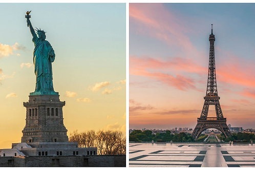 La Tour Eiffel est plus vieille que la Statue de la Liberté.