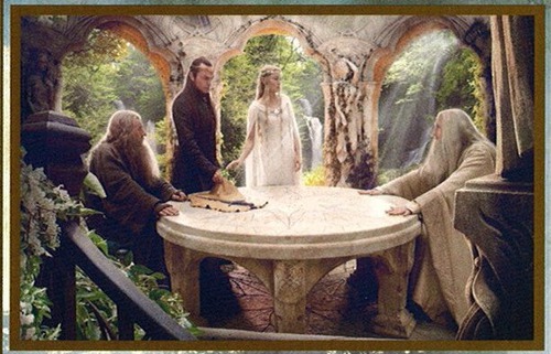 Qui fait aussi partie du conseil Blanc : Gandalf, Galadrielle, Elrond, Saroumane et ...