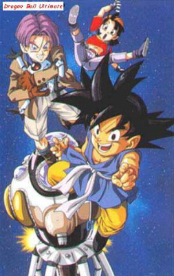 Pan, Trunks et Son Goku partent dans l'espace pour retrouver quoi ?