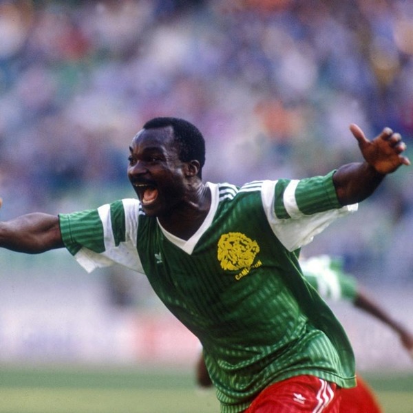 Lors du Mondial 90, quelle équipe les camerounais ont-ils éliminé en 8èmes de finale ?